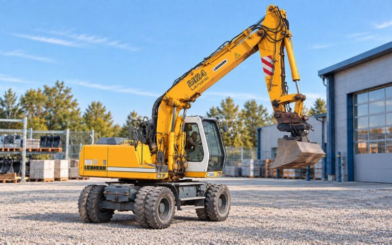 Liebherr Mobilbagger A924 Litronic